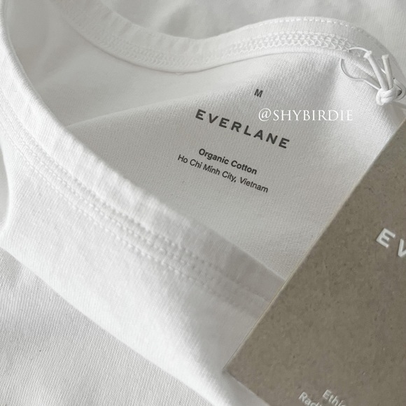 NWT Everlane Mariner T-Shirt Dress, 100% Organic Cotton, White, M - Picture 11 of 16